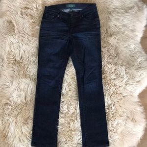 Lauren Jeans Co dark wash skinny jeans